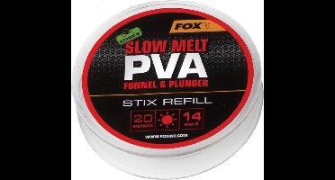 Fox Edges Refill Slow Melt Stix - 14mm - 20m - Wit