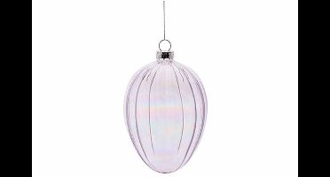 Hanger Drop Lila 8x8xh12cm Glas