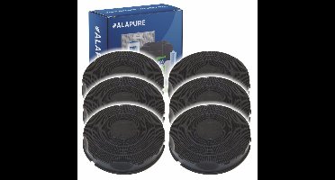 6x Koolstoffilter voor Zanussi MCFE13 / 9029800597