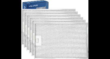 6x Metaalfilter voor Profilo 742967 / 00742967 388x265x8mm
