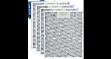 4x Metaalfilter voor Etna 18831 / 88017203 318x258x8mm