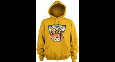 Transformers Distressed Autobot Shield Hoodie Gold-M
