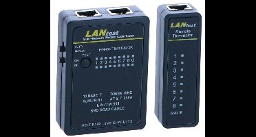 Danicom professionele netwerkkabel tester UTP - FTP - S/FTP en coaxiaal in etui