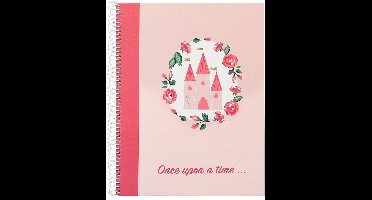 Kangaro collegeblok B'LOG PRINCESS - formaat A4 - met lijn - motief kasteel - 5 stuks