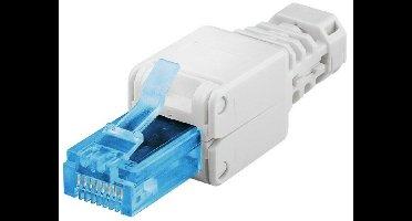 DANICOM UTP CAT6a Toolless RJ45 Connector - voor soepele en stugge kern