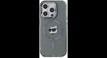 Karl Lagerfeld, MagSafe hoesje Geschikt voor Apple iPhone 15 Pro Max IML met Tweety-dessin, Zwart