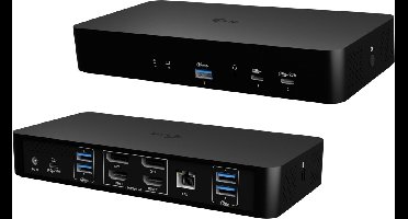 i-tec Universal Intelligent Dual Display Docking Station + Power Delivery 100W