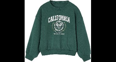 Vertbaudet Oversized sweater sportief voor meisjes