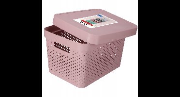 Curver - Opengewerkte bak met deksel - 17L