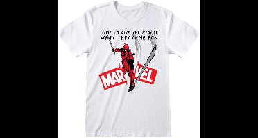 Deadpool What They Came For Heren T-shirt - wit - XXL