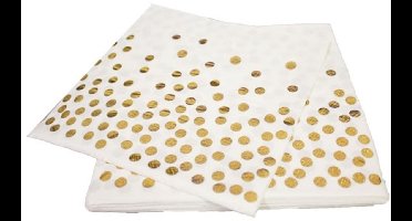 Daily Style – Servetten – Goud – 20 stuks – Feest & Tafeldecoratie