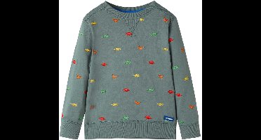 vidaXL - Kindertrui - 128 - kakikleurig