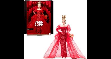 Barbie Blond Pop 80e Verjaardag