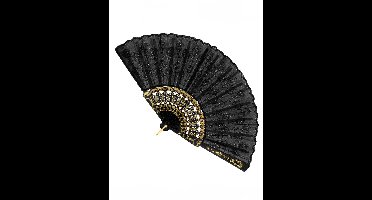 Vegaoo - Zwarte waaier