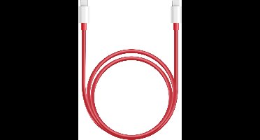 OnePlus USB-C naar USB-C Kabel 120W - 1m - TPE Materiaal - Snel opladen - Rood