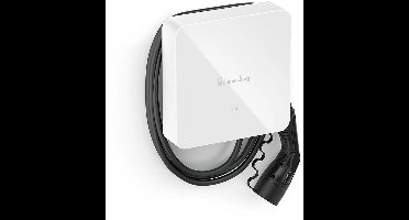 Spelsberg wallbox smart pro laadpaal (3.7 - 11kW) type 2 MID met kabel 5m - wit (59143501)
