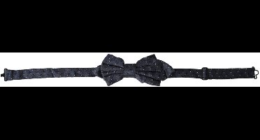 Polka Dot Bow Tie - Navy Blue