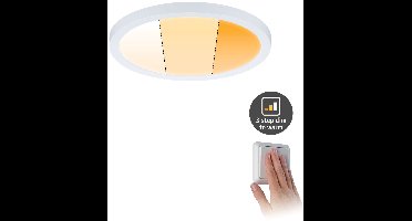VariFit LED-inbouwpaneel Dim to Warm Areo IP44 rond 175mm 13W 1200lm 3 Step Dim to warm Wit mat dimbaar