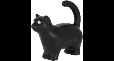 Esschert Design Gieter - Kat/poes - zwart - 1,5 liter - kunststof - kat's gietertje - gieters voor kinderen