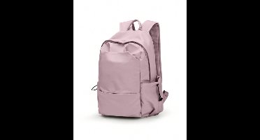 S&E Waterdichte College Rugzak – Lichtgewicht & Functioneel - Roze