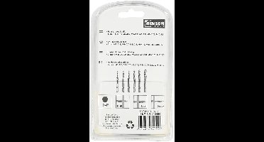 Hofftech Boor tap set 6 delig