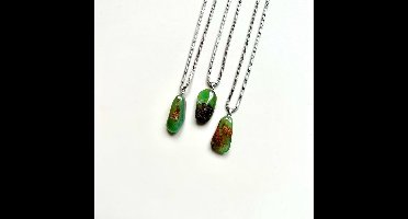 Gemstone ketting Chrysophraas