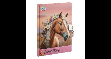 Dagboek met slot A5 - 60 Pagina's