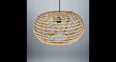 MigoStyling - Hanglamp Rotan - Handmade - Naturel Design - Woonkamer - Slaapkamer - Dia 50 cm - incl lampenpendel