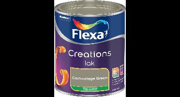 Flexa - Creations Lak Extra Mat - Camouflage Green - 750 Ml