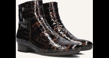 Gabor 712 Enkellaarsjes - Enkelboots met rits - Dames - Taupe - Maat 41