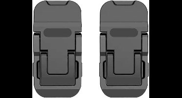 Toetsenbordverhogers voor laptops - Aluminium - Verstelbaar - Ergonomisch - Universeel Geschikt voor laptops van 12 t/m 17 inch - Set van 2 Stuks