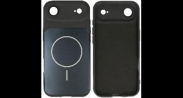 MagSafe Telefoonhoes – Shockproof Case met Camera Bescherming – Geschikt voor iPhone Air - Zwart