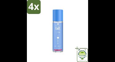 Taft - Ultra 4 - Fixing Gellax - Ultieme controle - 200 ml - Voordeelverpakking - 4 stuks - Haarspray - Stylingspray