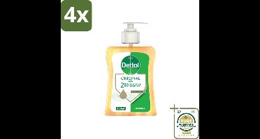 Dettol - Handzeep - Original - Klassieke Hygiëne - 250 ml - Voordeelverpakking - 4 stuks - Dettol - Hygiëne