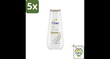 5 x Dove Douchecrème - Nourishing Silk - 225 ml - Grootverpakking - Douche Crème - Droge Huid - Hydratatie - Zijdezachte Huid - Micro Moisture
