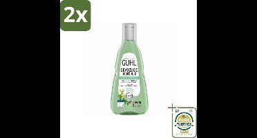Guhl - Shampoo - Gevoelige Hoofdhuid - 250 ml - Voordeelverpakking - 2 stuks - Shampoo droge hoofdhuid - Shampoo jeuk
