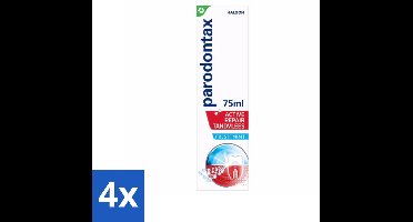 Parodontax – Tandpasta – Active Repair Fresh Mint – 75 ml - Voordeelverpakking - 4 stuks
