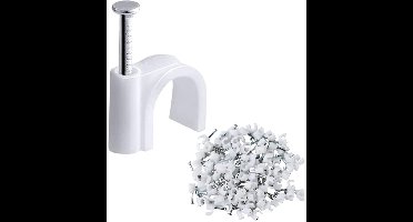 Kabelclips 1000 stuks Uni kabelclips rond 5mm