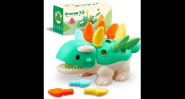 Namajunas - Sensorisch speelgoed baby - Dinosaurus Fijne Motoriek kleuters - Montessori Dino - Sensorische stimulatie - Sensorisch speelgoed 1 jaar - Snoezel speelgoed - Montessori speelgoed - Educatief Speelgoed - Kinderspeelgoed Peuter speelgoed 3