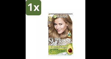Garnier - Nutrisse Ultra Crème 7 - Haarkleuring - Natuurlijk Blond - Intens Voedend - Permanente Kleur - 1 stuk