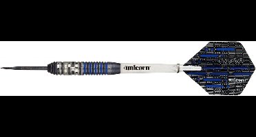 Unicorn Code 80% Black Blue - Dartpijlen