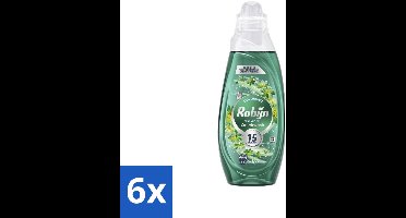 6 x Robijn – Vloeibaar Wasmiddel – Advanced Quickwash Spring Blossom – 837 ml - Snel Wasmiddel - Vloeibaar Wasmiddel - Quickwash - Wasprogramma - Bloemige Geur