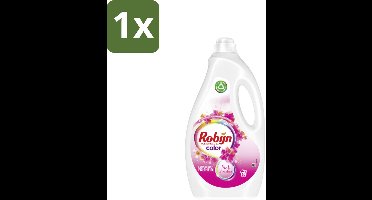 1 x Robijn - Color Pink Sensation - Vloeibaar Wasmiddel - 60 Wasbeurten - Kleurbehoud - Wasmiddel - Bonte Was - Geur - Bloemige Geur