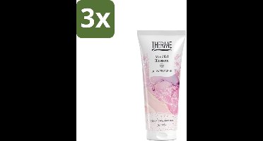 Therme – Douchescrub – Mindful Blossom – 200 ml - Bulkverpakking - 3 stuks