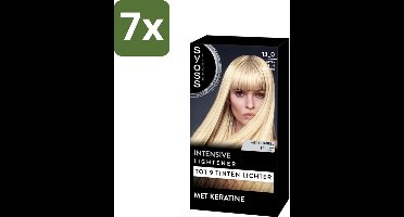SYOSS - Coloration 13-0 Ultra Plus Lightener - Haarverf - Grijsdekking - Vermindert Haarbreuk - Maximale Oplichting - Bulkverpakking - 7 stuks