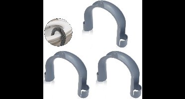 Universele Haken voor Uitlaatslang en Bevestigingsellebogen 180 Graden voor Wasmachines en Vaatwassers