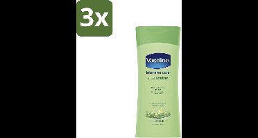 Vaseline - Aloe Soothe - Bodylotion - Verzachtend - 200 ml - Bulkverpakking - 3 stuks