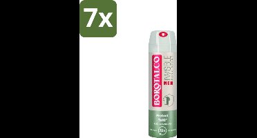 Borotalco – Deodorant Spray – Men Musk Geur – 150 ml - Bulkverpakking - 7 stuks