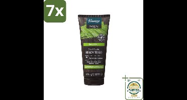 7 x Kneipp Douche Men 2-in-1 Ready to Go 200 ml - Grootverpakking - Kneipp Douche - 2-in-1 Douche - Natuurlijke Douche - Citroengras Douche - Guarana Douche