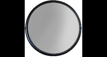 Puur - Janice ronde spiegel L - zwart